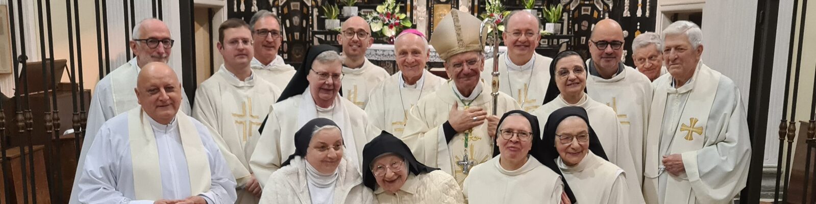 SALUTO SUORE CLAUSURA - MONASTERO MATRIS DOMINI - BERGAMO